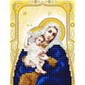 Схема для вышивания бисером А-СТРОЧКА "Икона Божией Матери Покрывающая" 